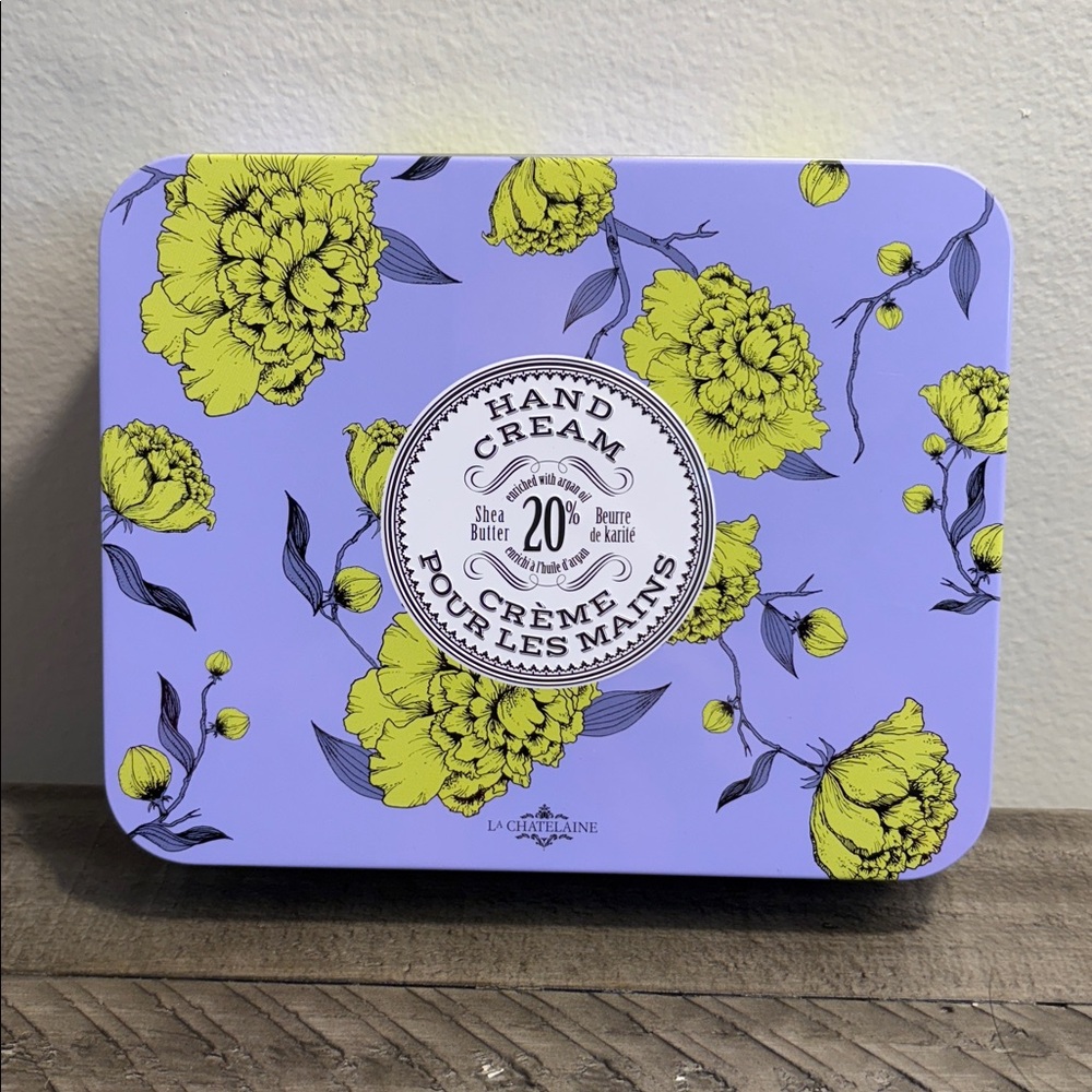 NWT, La Chatelaine Hand Cream Set with Gift Tin - Picture 3 of 5